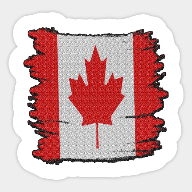 Canada Country Flag 2020 shirt Sticker by YassShop